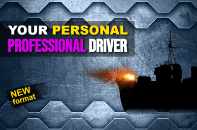 Your personal professional driver in WoWs